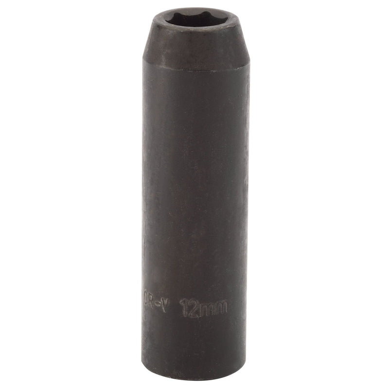 Draper Deep Impact Socket, 1/2" Sq. Dr., 12mm (Sold Loose) 59873 Draper - Dynamic Drive