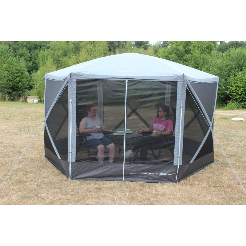 Outdoor Revolution Screenhouse 6 Panel Quick Erect Pop Up Shelter Gazebo ORSH0006 Outdoor Revolution  - Dynamic Drive