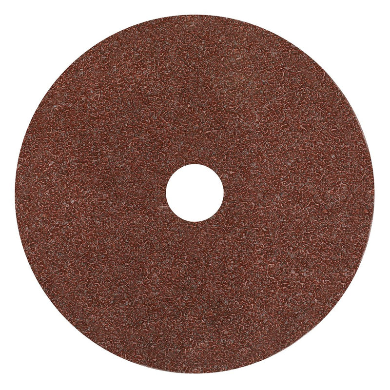 Sealey Fibre Backed Disc100mm 24Grit Pack of 25 WSD424 Sealey - Dynamic Drive