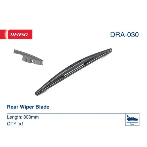 Denso Rear Wiper Blades fits BMW 1 Sports Hatch 2011-2019