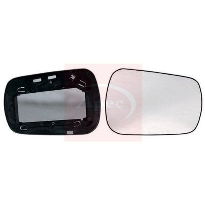 Apec Exterior Wing Mirror Glass Right fits Ford Fiesta V 2001-2010