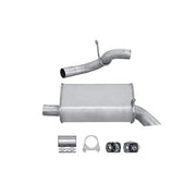 Hella End Silencer Rear fits Citroën C5 III 2008-2017 2.0