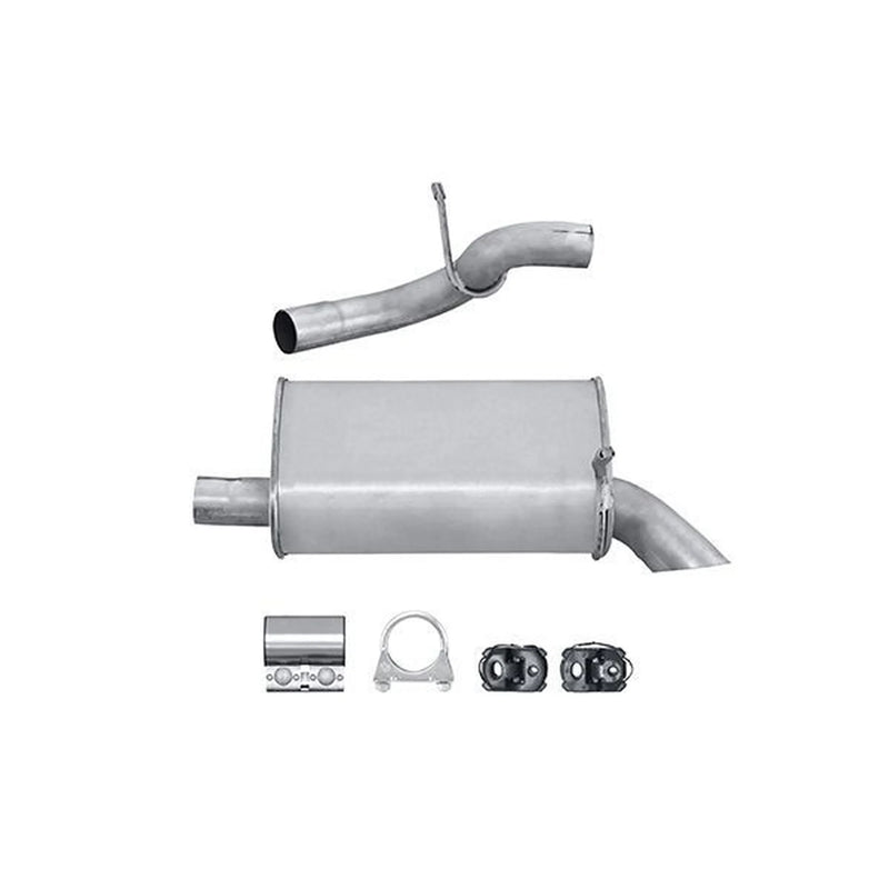 Hella End Silencer Rear fits Citroën C5 III 2008-2017 2.0