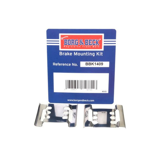 Borg & Beck Brake Pad Accessory Fitting Kit Front BBK1409