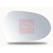 Apec Exterior Wing Mirror Glass Right fits Audi A3 2011-2012