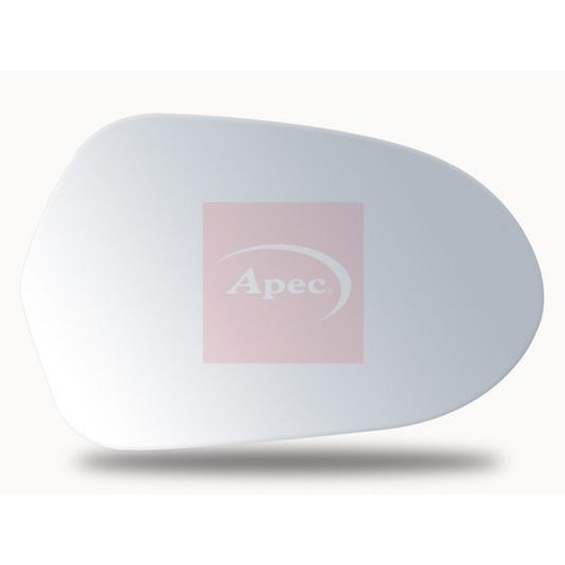 Apec Exterior Wing Mirror Glass Right fits Audi A3 2011-2012