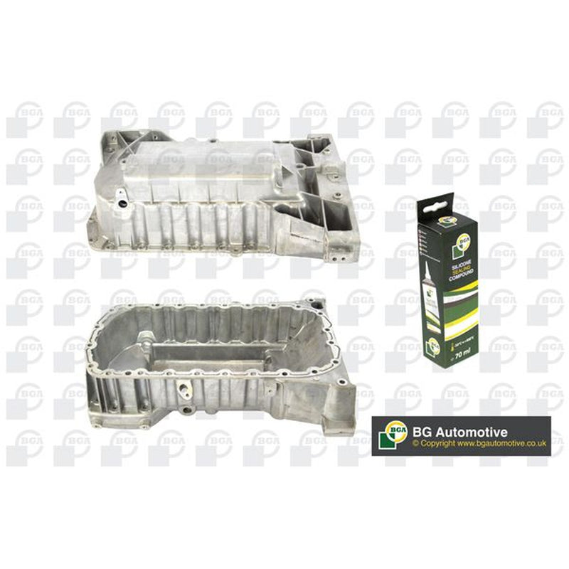 BGA Engine Oil Sump Pan fits Citroën C4 2004-2007 2.0