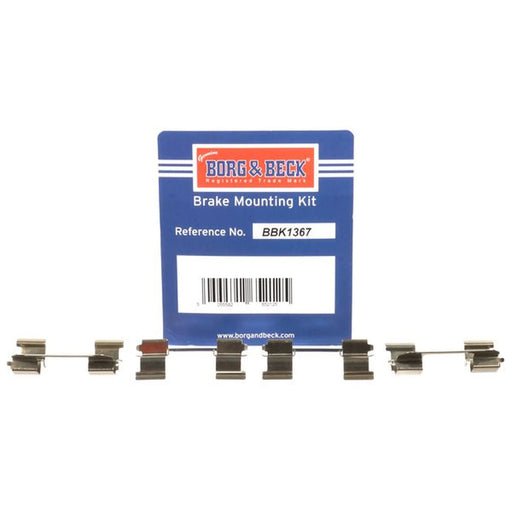 Borg & Beck Brake Pad Accessory Fitting Kit Front BBK1367