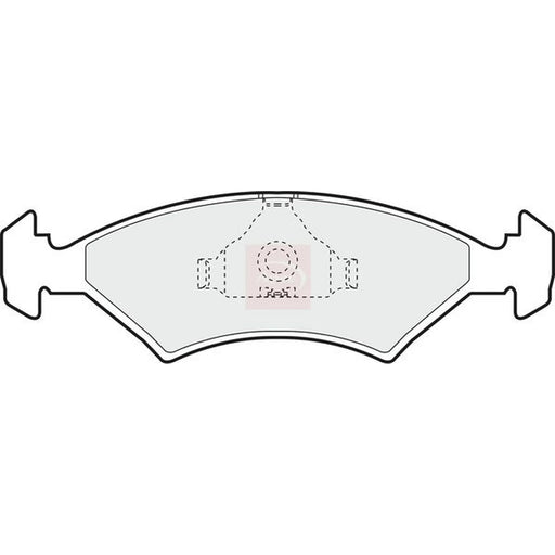 Apec Front Brake Pad Set PAD351