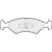 Apec Front Brake Pad Set fits Ferrari Mondial 1980-1993 3.2 3.4