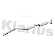 Klarius Box With Centre Pipe Centre fits BMW 1 2007-2013
