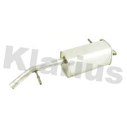 Klarius Box With Tail Pipe Rear fits Peugeot 207 2006-2015 1.4