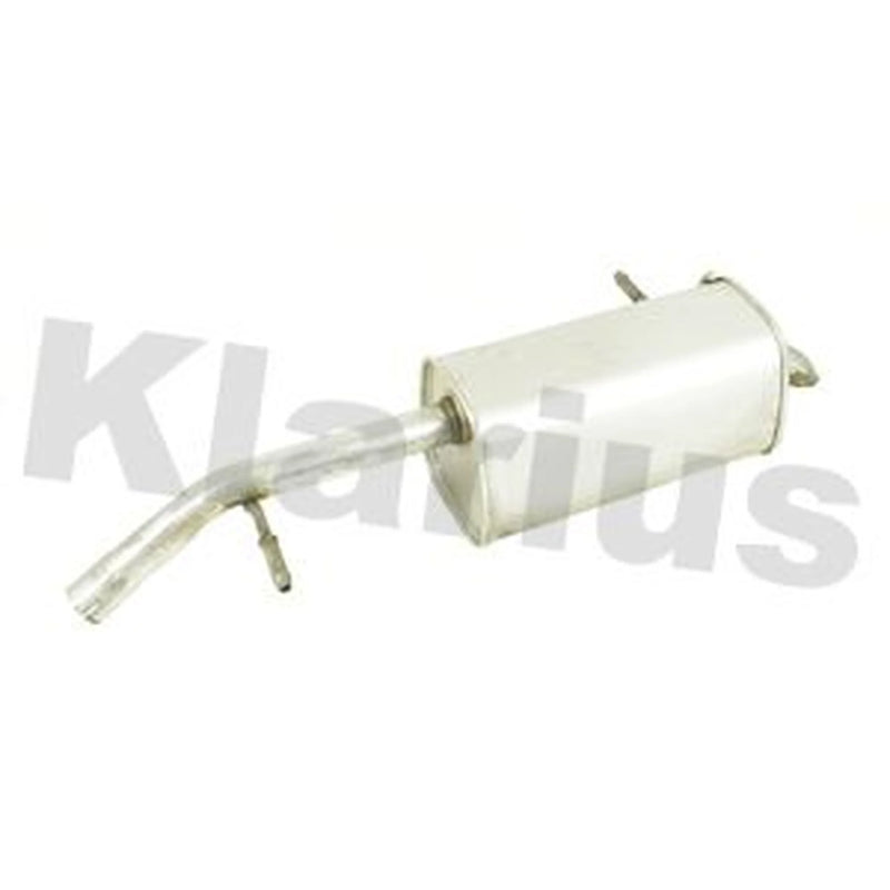 Klarius Box With Tail Pipe Rear fits Peugeot 207 2006-2015 1.4