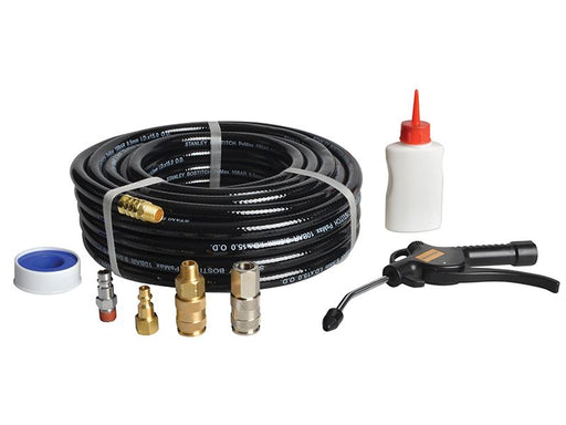 Bostitch CPACK15 15m Hose with Connectors & Oil Bostitch - Dynamic Drive
