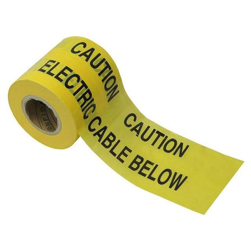 Faithfull Warning Tape 365m - Electric Faithfull - NN4 Online
