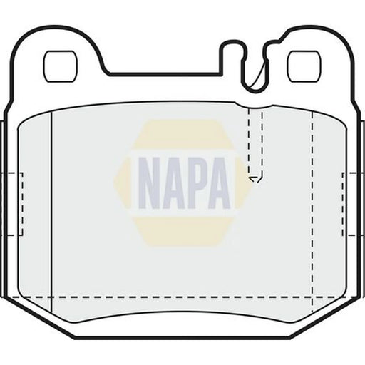 NAPA Rear Brake Pad Set NBP1409