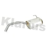 Klarius Box With Tail Pipe Rear fits Fiat 500 2007 on 1.3