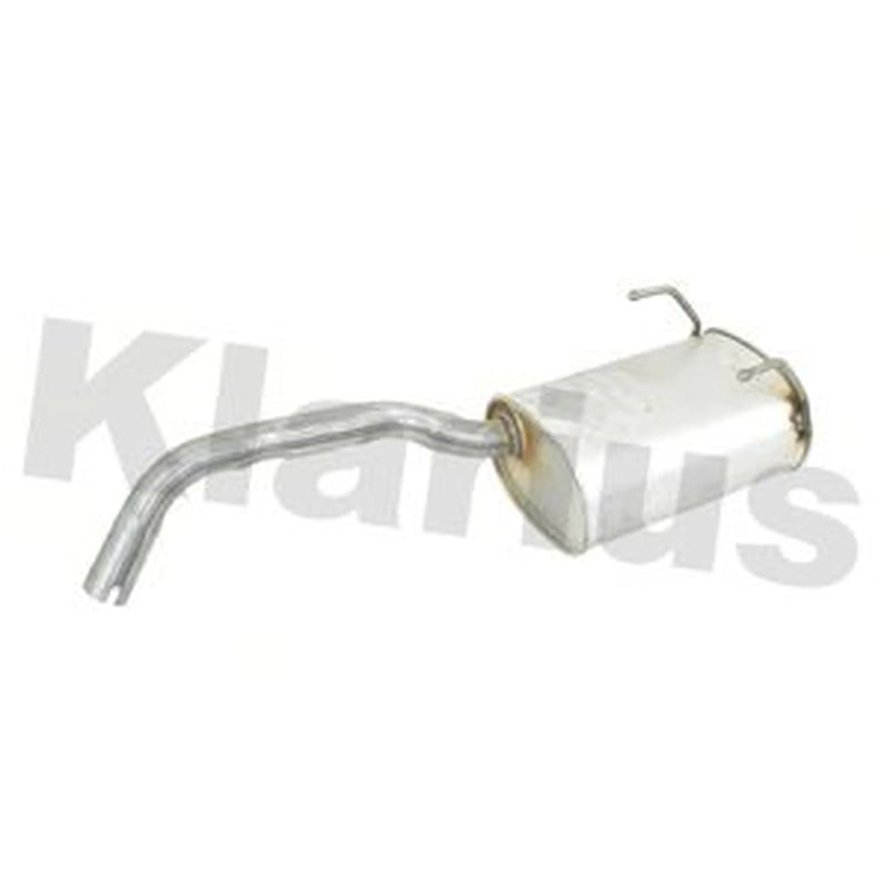 Klarius Box With Tail Pipe Rear fits Fiat 500 2007 on 1.3