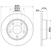 DON Front & Rear Brake Discs & Pads fits Audi A6 C5 1997-2005 2.5 3.0