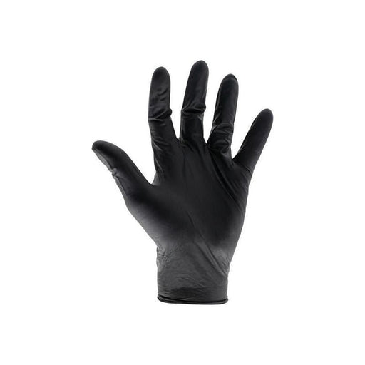 Scan Black Heavy-Duty Nitrile Disposable Gloves XL (Box of 100) Scan - NN4 Online