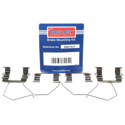 Borg & Beck Brake Pad Accessory Fitting Kit Front BBK1617