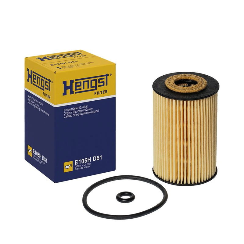 Hengst Engine Oil Filter fits Mercedes-Benz A-Class 1997-2004