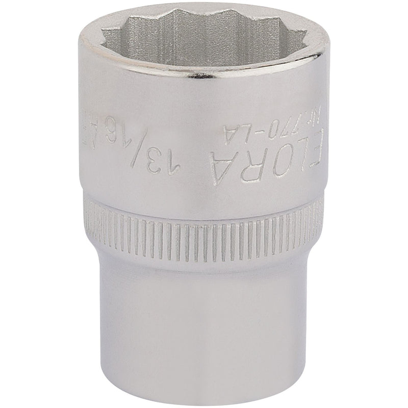 Draper Elora Bi-Hexagon Socket, 1/2" Sq. Dr., 13/16" 24434 Draper - Dynamic Drive
