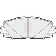 Apec Front Brake Pad Set fits Lexus Ct 2011 on