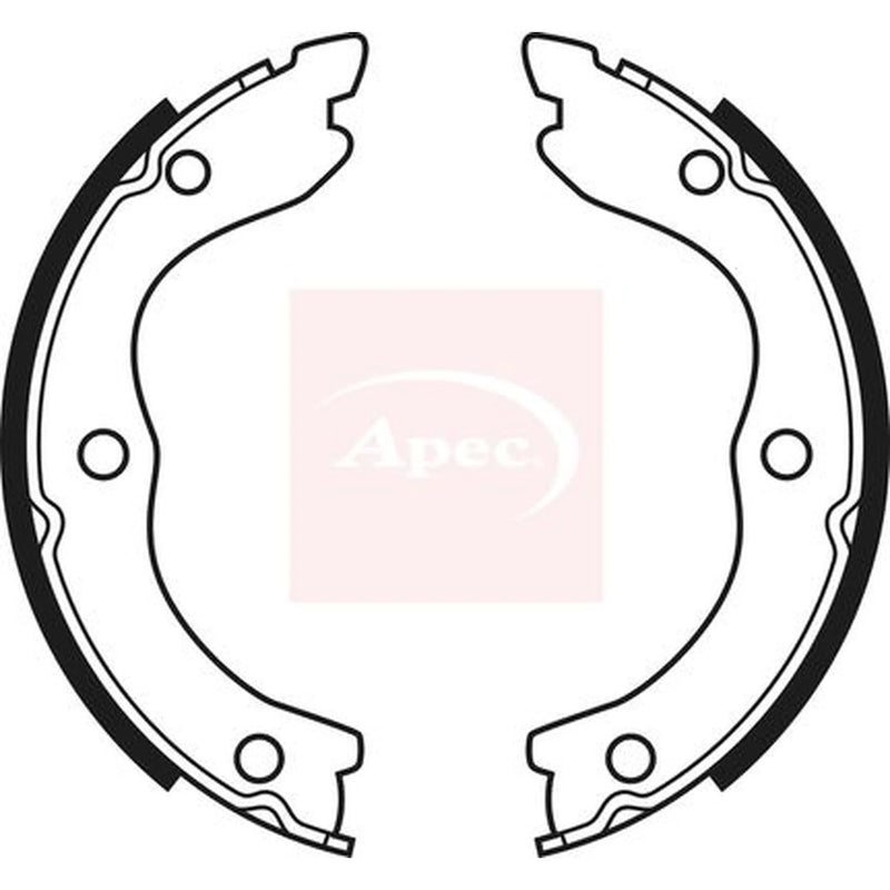 Apec Parking Brake Shoe Set SHU678