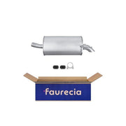 Hella End Silencer Rear fits Opel Astra H 2004-2014 1.3 1.7