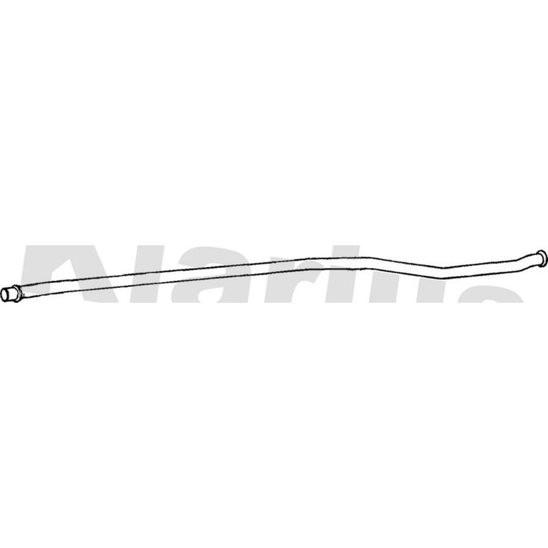 Klarius Exhaust Pipe OD fits Peugeot 206 1998-2012 1.4