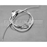 First Line Handbrake Cable Left Rear fits Ford Sierra I 1982-1986