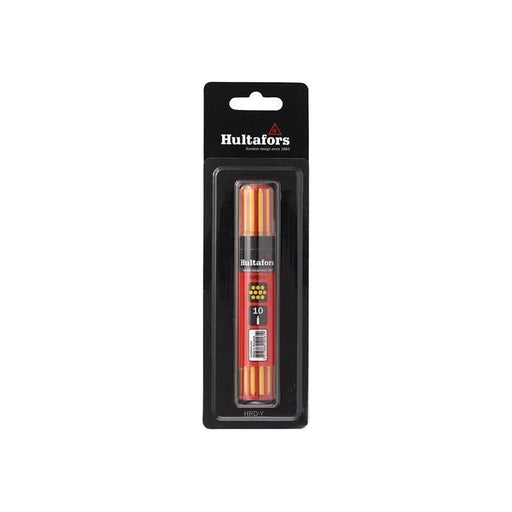 Hultafors Dry Marker Refill Yellow (10) Blister Pack Hultafors - Dynamic Drive