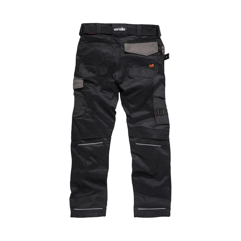 Scruffs Pro Flex Holster Trousers Black 34R Scruffs - Dynamic Drive