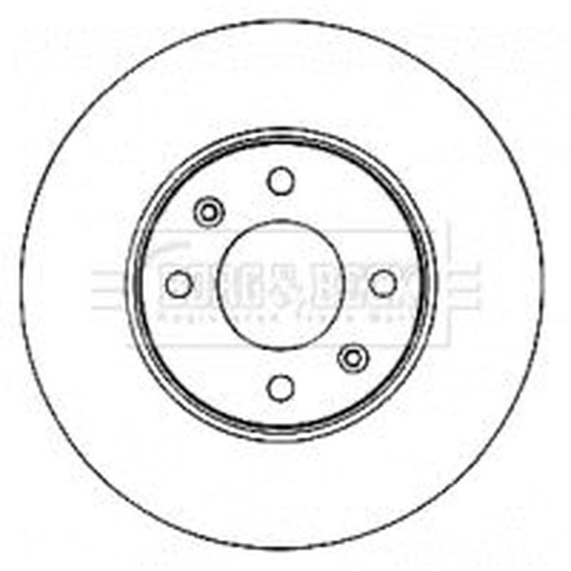 Borg & Beck Front & Rear Brake Discs & Pads fits Hyundai I20 I 2008-2015