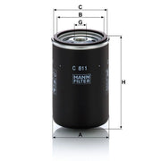 MANN-FILTER Ef 77mm C 811
