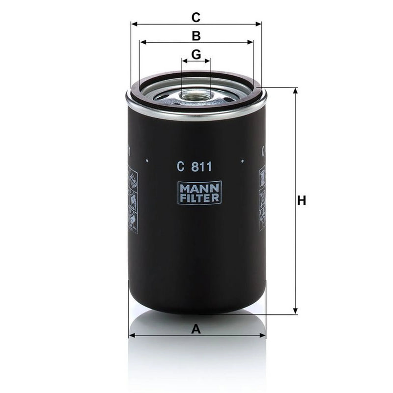 MANN-FILTER Ef 77mm C 811