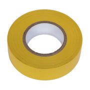 Sealey PVC Insulating Tape 19mm x 20m Yellow Pack of 10 ITYEL10 Sealey - Dynamic Drive