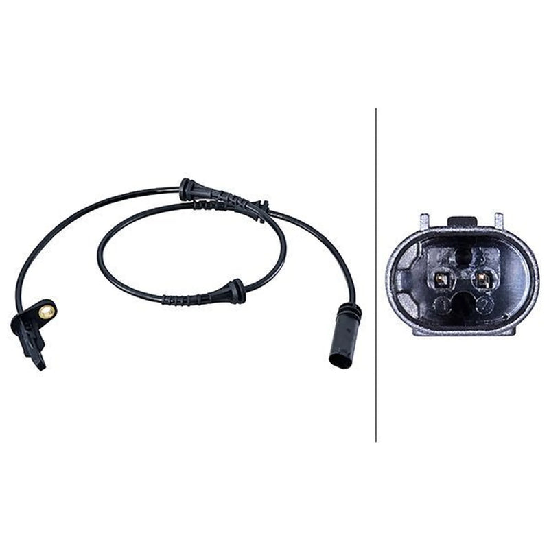 Hella ABS Wheel Speed Sensor Rear fits BMW X3 2017-2021