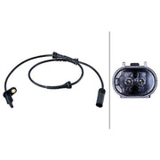 Hella ABS Wheel Speed Sensor Rear 6PU 358 216-131