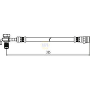 NAPA Brake Hydraulic Hose Line Rear Left fits Ford Galaxy II 2006-2015