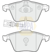 NAPA Front Brake Pad Set fits Audi A3 2006-2013