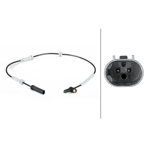 Hella ABS Wheel Speed Sensor Front fits BMW 1 Sports Hatch 2012-2019