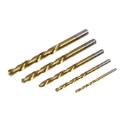 Sealey Left-Hand Spiral Drill Bit Set 5pc AK8189 Sealey - Dynamic Drive