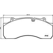 DON Brake Pad Set