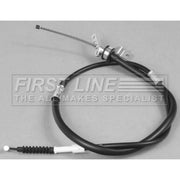 First Line Handbrake Cable Left Rear fits Toyota Rav 4 2000-2005 2.0
