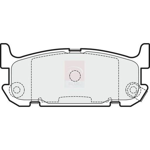 Apec Rear Brake Pad Set fits Mazda MX-5 1998-2005 1.6 1.8
