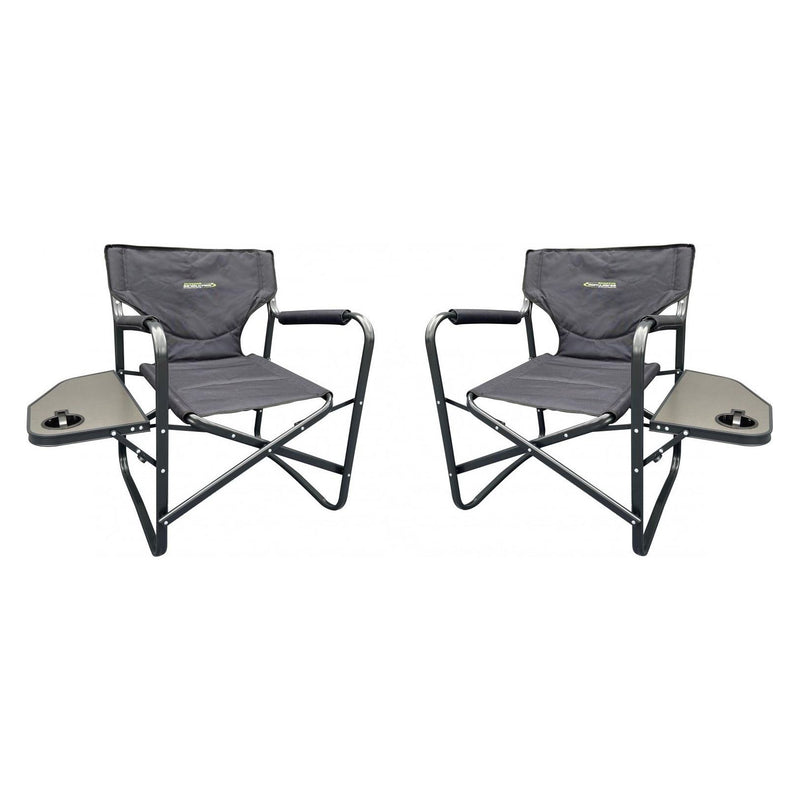 2 Outdoor Revolution Director Chair with Side Table Outdoor Revolution  - Dynamic Drive
