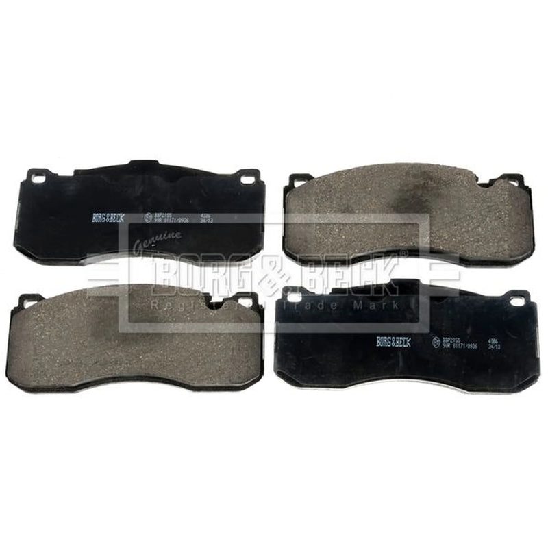 Borg & Beck Front / & Rear / Brake Discs & Pads fits BMW 1 2007-2013