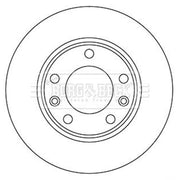 Borg & Beck Front & Rear Brake Discs & Pads fits Peugeot 308 II 2013-2021 1.6